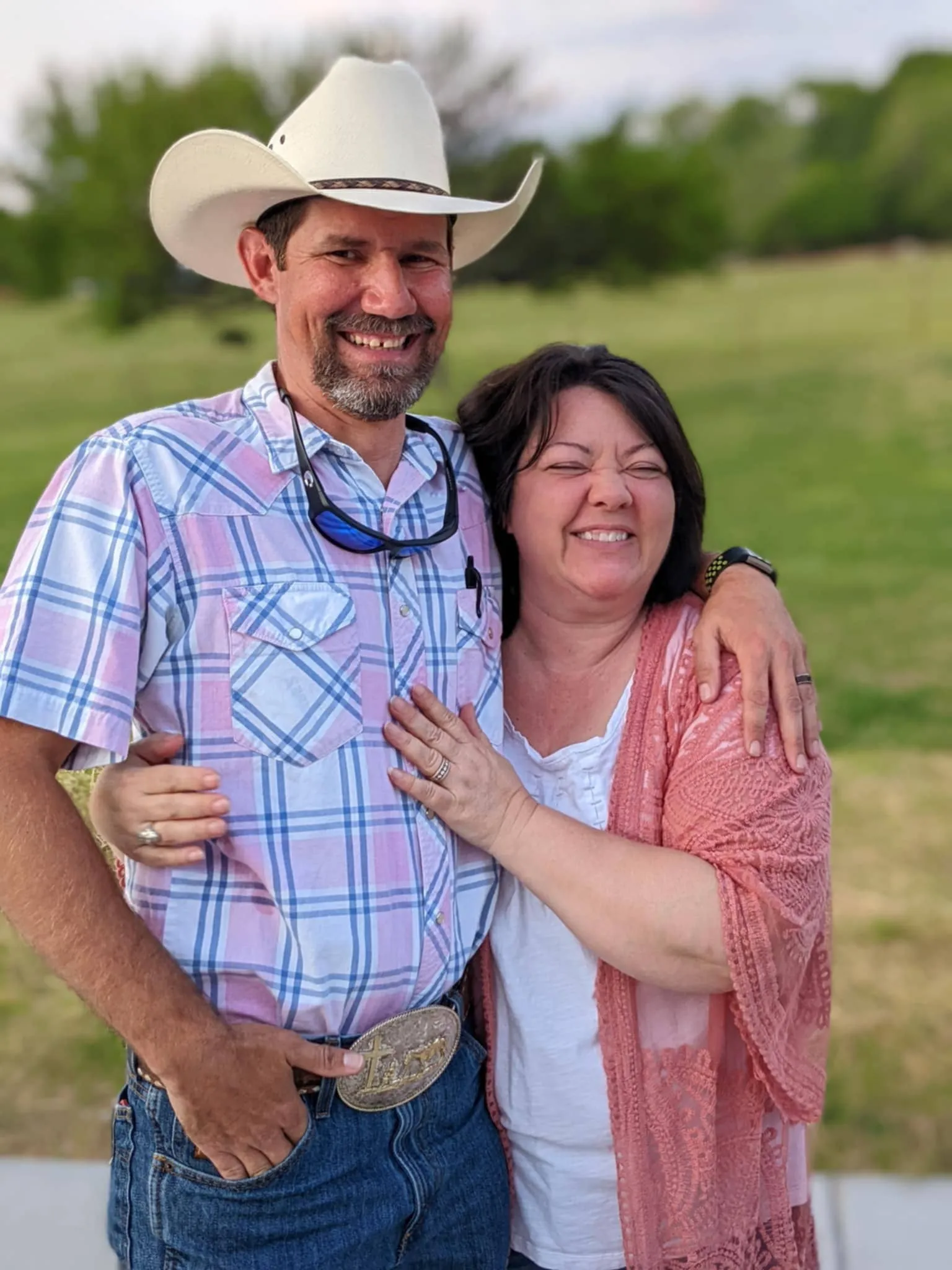 Adam with Rhonda